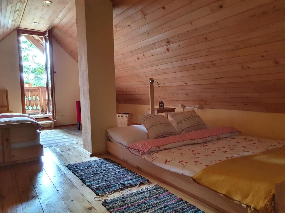 Srednja Vas v Bohinju Mountain Eco Chalet Konjska Dolina On 1400 M Asl -Near Pokljuka מראה חיצוני תמונה