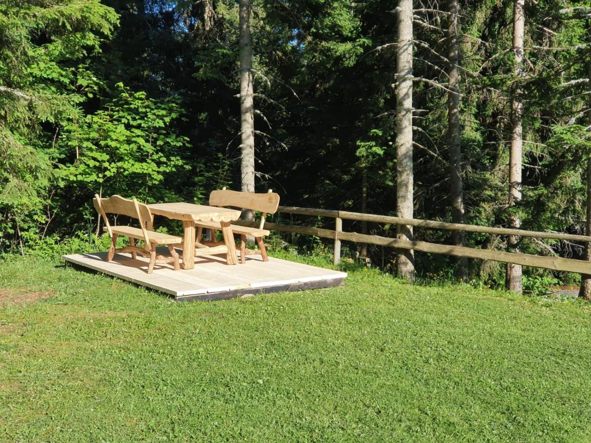Srednja Vas v Bohinju Mountain Eco Chalet Konjska Dolina On 1400 M Asl -Near Pokljuka מראה חיצוני תמונה