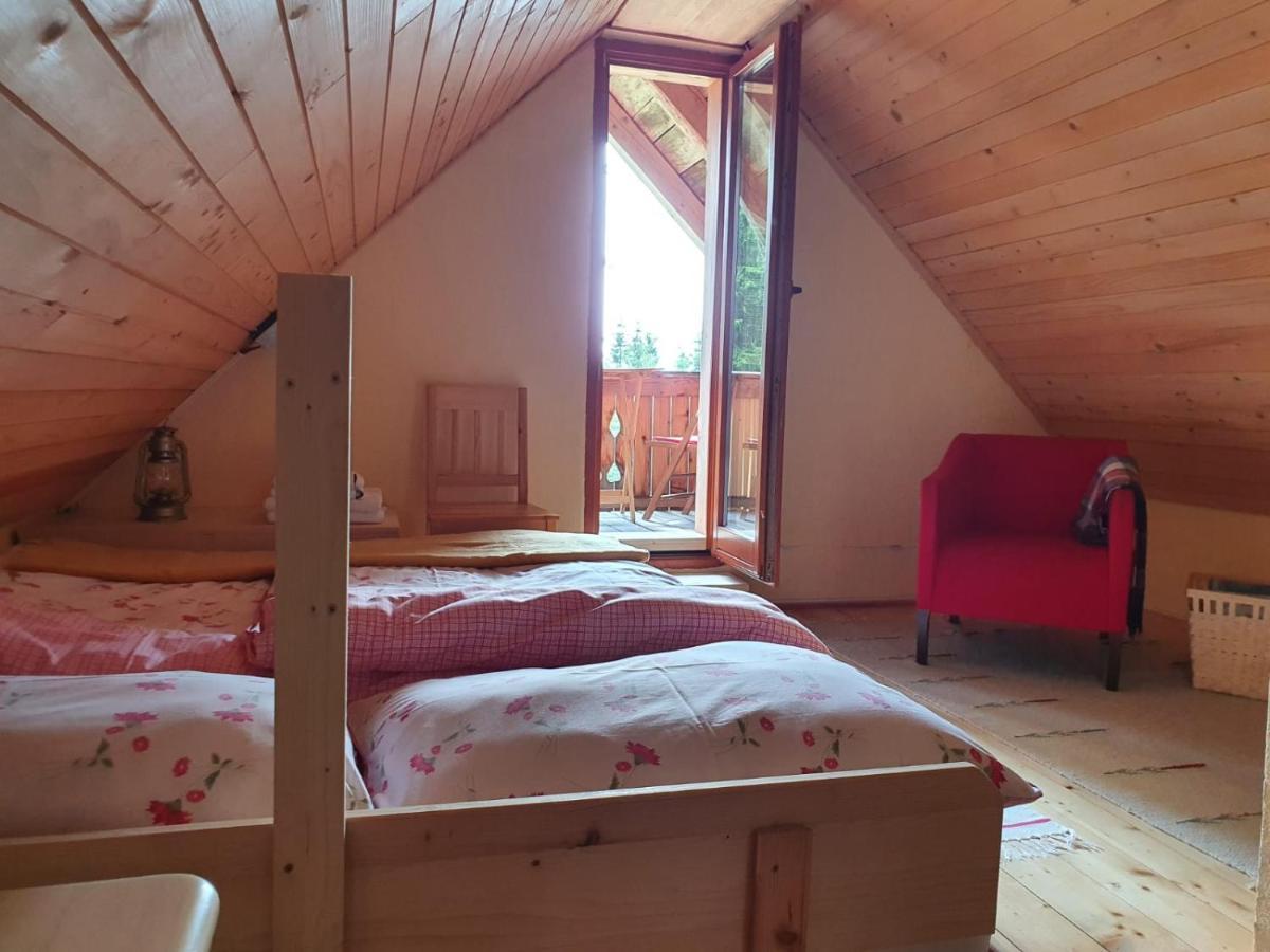 Srednja Vas v Bohinju Mountain Eco Chalet Konjska Dolina On 1400 M Asl -Near Pokljuka מראה חיצוני תמונה