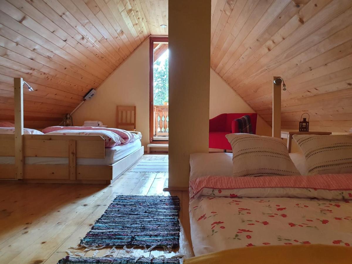 Srednja Vas v Bohinju Mountain Eco Chalet Konjska Dolina On 1400 M Asl -Near Pokljuka מראה חיצוני תמונה